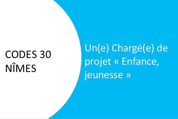 Un(e) Charg�(e) de projet � Enfance, jeunesse �